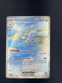 Altaria ex Special Illustration Rare #253/182 Pokemon Paradox Rift DAMAGED READ - Image 1