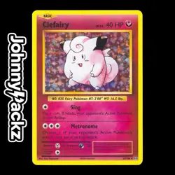 Pokemon TCG - Clefairy 63/108 - XY Evolutions Holo Card 2016 Rare (NM) - Image 1