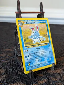 Pokemon TCG Azumarill Neo Genesis 2 Holo Unlimited Holo Rare - Vintage 2000 - Image 2