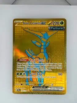 2025 Pokemon Prismatic Evolutions Iron Leaves ex 176/131 NM - Image 1