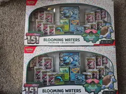 POKEMON TCG: Scarlet & Violet 151 Blooming Waters Collection lot of 2 SEALED NEW - Image 1