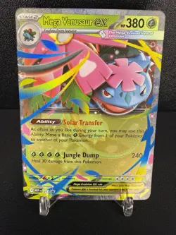 Mega Venusaur Ex Holo Mega Evolution Black Star Promo 013 Pokemon TCG - Image 1