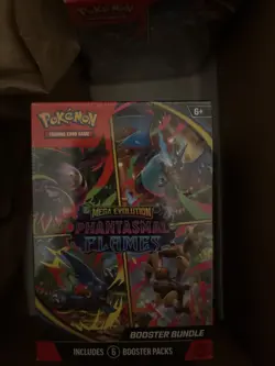 Pokemon TCG Mega Evolution Phantasmal Flames Booster Bundle - Image 1