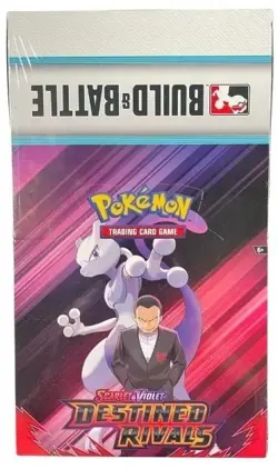 Pokemon Scarlet & Violet Destined Rivals Build & Battle Display - Factory Sealed - Image 1