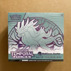 Pokemon TCG Temporal Forces Pokemon Center Elite Trainer Box Walking Wake ETB - Image 1