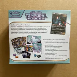 Pokemon TCG Temporal Forces Pokemon Center Elite Trainer Box Walking Wake ETB - Image 2