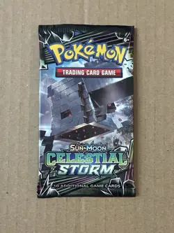 Pokemon Sun & Moon Celestial Storm Sealed Booster Pack! *Random Pack art* - Image 1