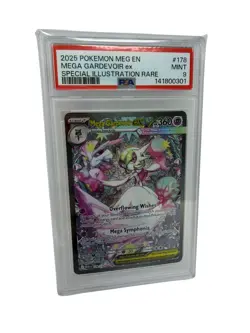 2025 POKEMON MEG EN-MEGA EVOLUTION #178 MEGA GARDEVOIR EX PSA 9 - Image 1