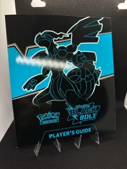 ✅Pokemon Black Bolt ETB Elite Trainer Box Player’s Guide Booklet - Image 1