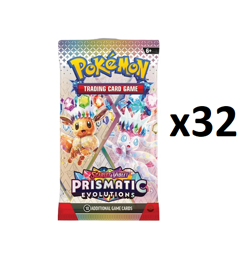 Pokemon TCG Prismatic Evolutions Sealed Booster Packs Lot Of 32 Brand New - Image 1