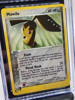 Mawile - Pokemon EX Sandstorm Holo 9/100, EX/NM+ (CGC 6.5) - Image 2