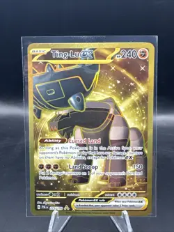 Ting-Lu EX 275/193 Paldea Evolved (Pokemon) Gold Hyper Rare - Image 1