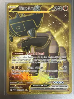 Ting-Lu EX 275/193 Paldea Evolved (Pokemon) Gold Hyper Rare - Image 3