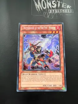 YUGIOH BROTHERHOOD OF THE FIRE FIST - ROOSTER SECRET RARE JOTL-EN094 - Image 1