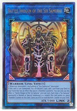 Yugioh Asian-English Battle Shogun of the Six Samurai ROTA-AE111 Ultimate Rare - Image 1