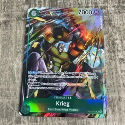 Krieg OP03-025 ALT ART Pillars of Strength ONE PIECE English - Image 1