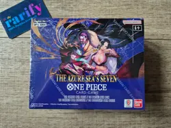 One Piece OP-14 The Azure Sea's Seven Booster Box 24 Packs English Sealed - Image 1