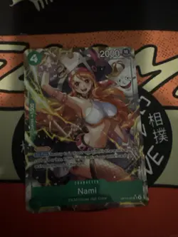 One Piece CCG Nami Alternate Art OP14-031 The Azure Sea's Seven English - Image 1