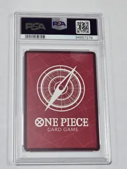 PSA GEM MT 10 ONE PIECE *ERRATA* OP02-PARAMOUNT WAR ALT ART #002 MONKEY D. GARP - Image 2