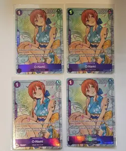 One Piece O-Nami OP05-062 Illustration Box Promo Volume 1 English NEW! LOT x4 - Image 1