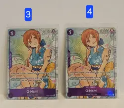 One Piece O-Nami OP05-062 Illustration Box Promo Volume 1 English NEW! LOT x4 - Image 5