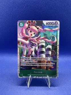 Perona OP14-033 SR | NM | The Azure Sea's Seven | One Piece TCG | English - Image 1