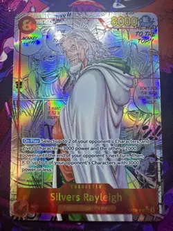 Silvers Rayleigh Manga Alt Art English OP08-118 One Piece Two Legends - Image 1