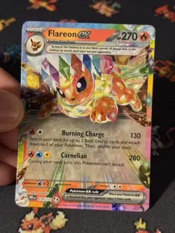Pokemon Cards Flareon ex 014/131 Ultra Rare Prismatic Evolutions- (NM) - Image 2