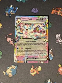 Pokemon Cards Sylveon ex 041/131 Ultra Rare Prismatic Evolutions- (NM) - Image 1