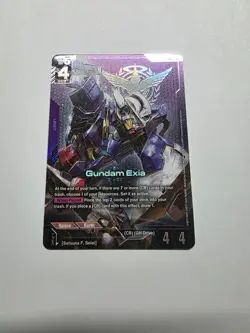 Gundam Card Game Gundam Exia ST07-001 LR+ Near Mint - Image 1