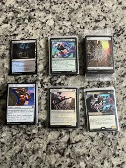 MTG Marvel Spider-Man Card Lot 10x Rares, 20 Legendary Creatures + Bonus Cards! - Image 1