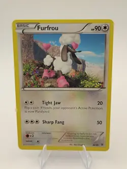 Furfrou 33/39 Kalos Starter Set Common Pokemon Card - Image 1