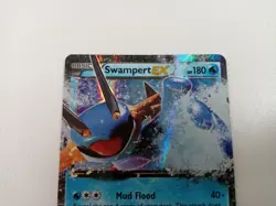 Pokemon Swampert EX XY Promo Trading Card XY55 Holo 2015 TCG Collectable #Live - Image 2