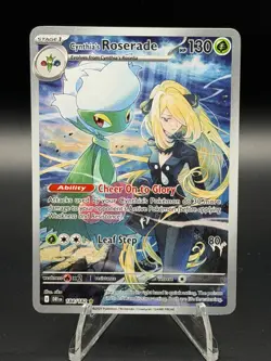 Cynthia's Roserade 184/182 SV10: Destined Rivals Pokemon Card TCG - NM - Image 1