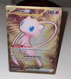 Mew ex 205/165 Sv: Scarlet & Violet (151 Metal Card) Hyper Rare Pokemon TCG 2023 - Image 4