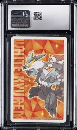 2012 POKEMON PLAYING CARDS JPN WHITE 2 DECK #4 OF DIAMONDS GROWLITHE CGC 9 - Image 2
