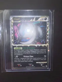 Absol (Prime) 91/102 Triumphant Holo Pokemon Card Good Condition - Image 2