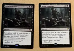 MTG Dread Summons X2 Cards, Innistrad: Midnight Hunt - Image 1
