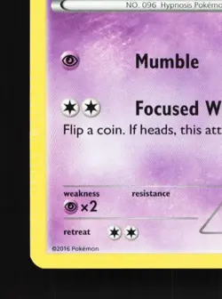 Drowzee 50/122 LP BREAKpoint English Pokemon Card TCG - Image 2