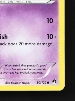 Drowzee 50/122 LP BREAKpoint English Pokemon Card TCG - Image 3