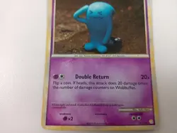 Pokemon Wobbuffet Holo Rare Trading Card HeartGold SoulSilver 13/123 TCG #Live - Image 3
