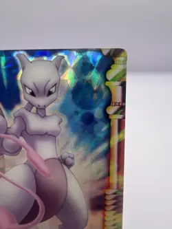 Pokemon Card Mewtwo & Mew Bandai Zukan Prism Clear Card No.03 Japanese - Image 3