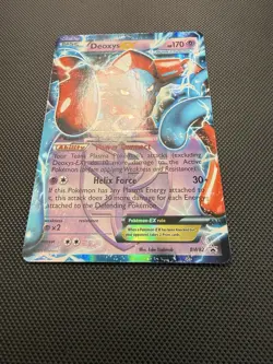 Deoxys EX Team Plasma BW82 Holo Black White Black Star Promo Pokemon TCG Card NM - Image 2