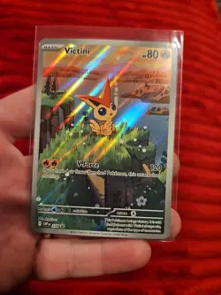 Jumbo Victini #208 Promo Card Full Art From The Black And White + 208 Jumbo - Image 2