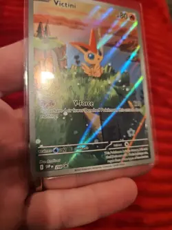 Jumbo Victini #208 Promo Card Full Art From The Black And White + 208 Jumbo - Image 3