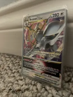 Pokemon TCG Arceus VSTAR Ultra Rare Card 123/172 World Championships 2022 - Image 2