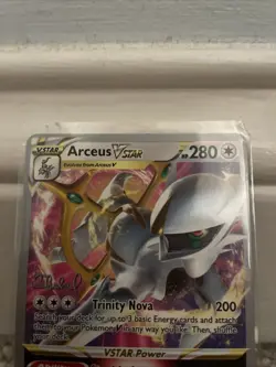 Pokemon TCG Arceus VSTAR Ultra Rare Card 123/172 World Championships 2022 - Image 5