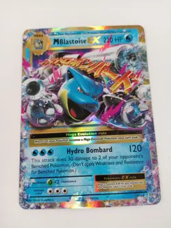 Pokemon Mega Blastoise EX Trading Card XY-Evolutions 22/108 Holo Rare TCG #Live - Image 1