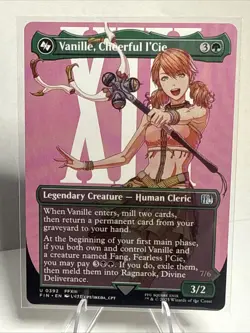 Vanille, Cheerful l'Cie (Borderless) Final Fantasy Regular - Image 1