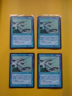 NArwhal. Homelands rare RESERVED LIST PLAYSET Old Vintage. MTG 4 Card - Image 1